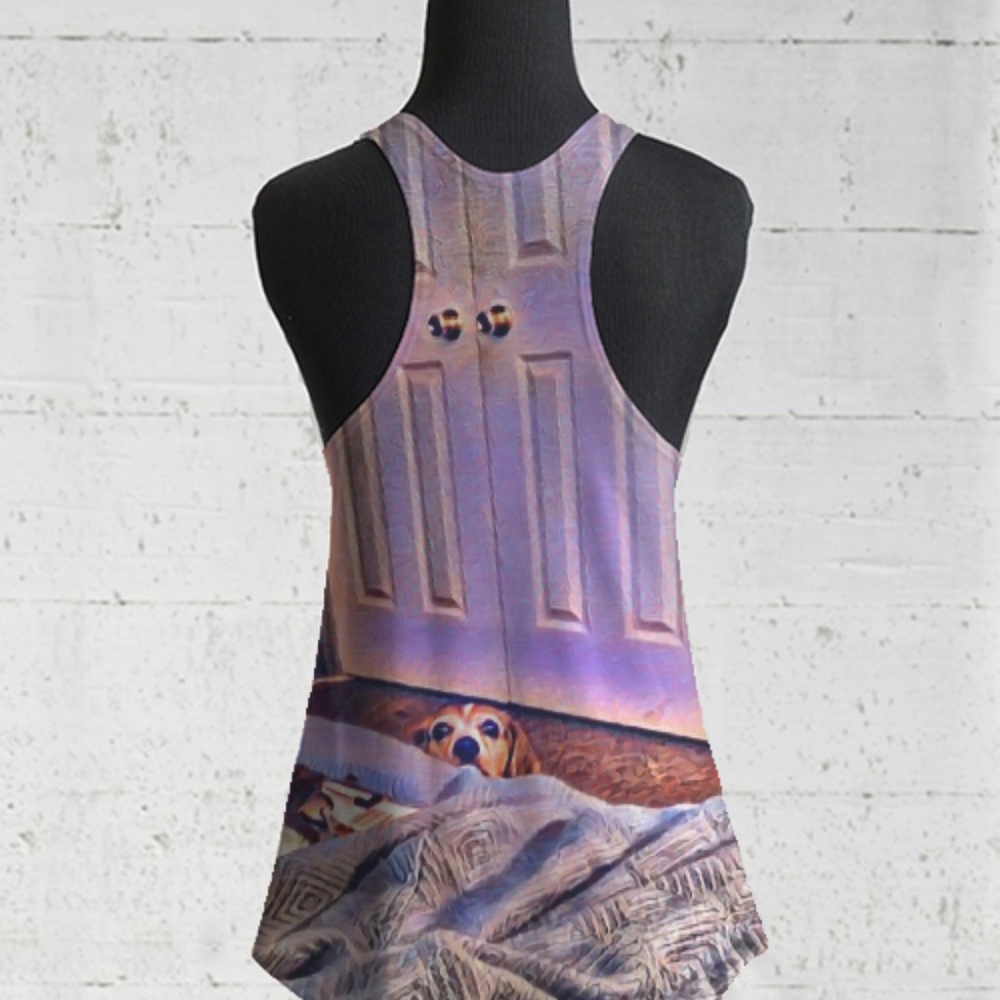 Dyanamic Influence Beagle, Racerback Top, Back - Picture 2 of 2